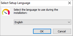 Setup Language Selection